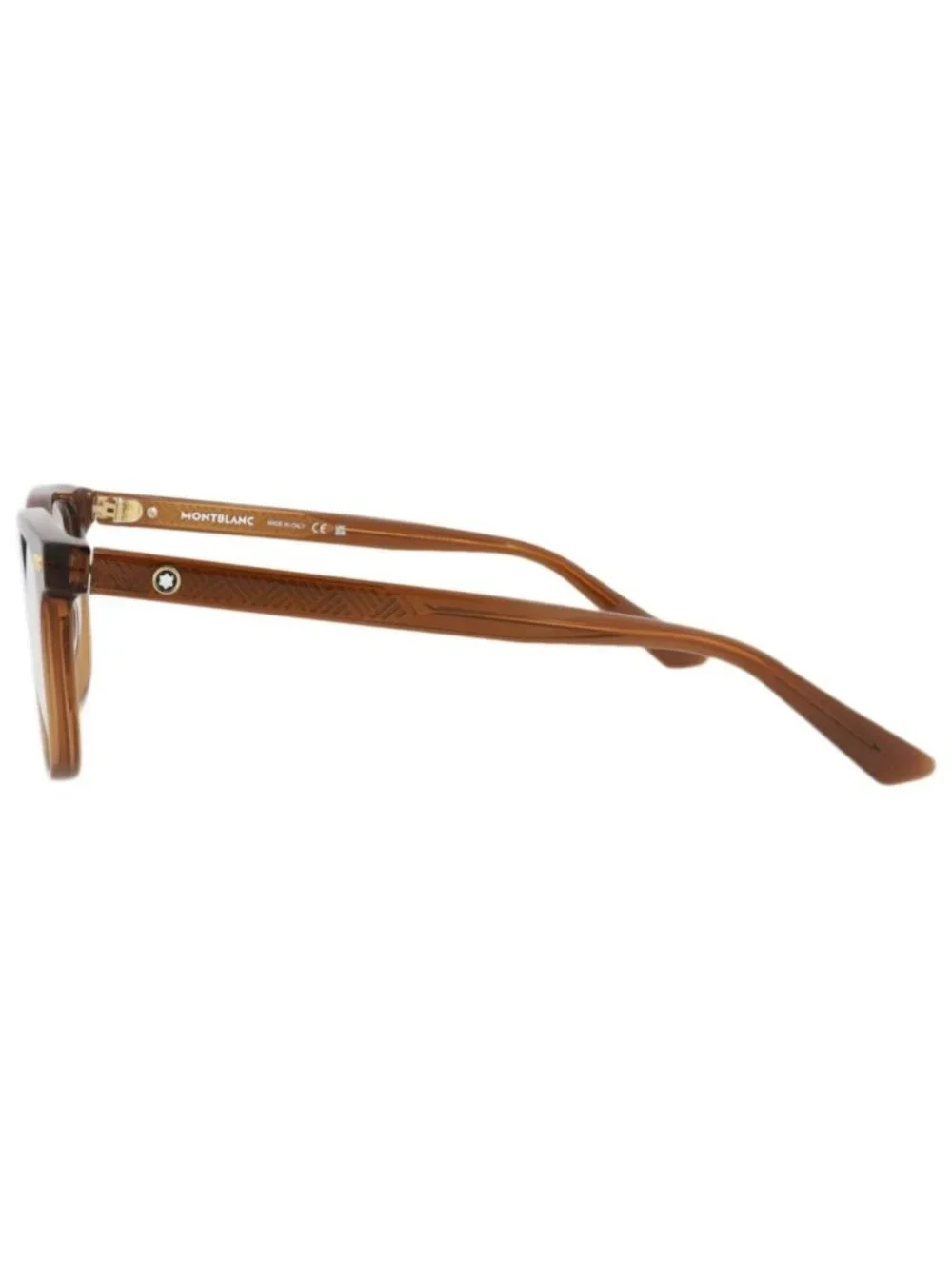 New Montblanc Women's Eyeglasses Square Rectangle Recycled Acetate Frame Mens